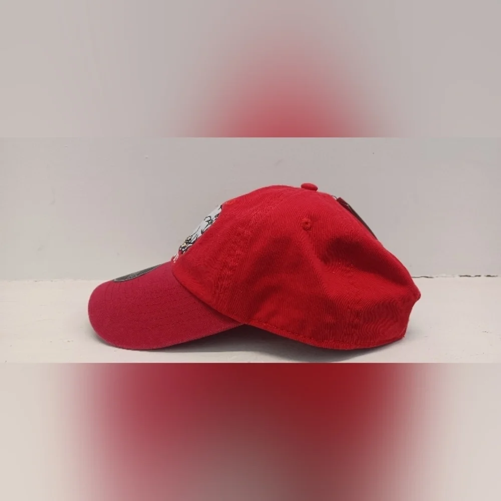 Inuyasha 2009 Sit Boy! Embroidered Adjustable Red Buckle Hat Cap Hot Topic * New - Picture 4 of 9